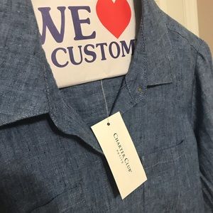 Charter Club Tops - Charter Club button down chambray Charter Club Tops - Charter Club button down chambray